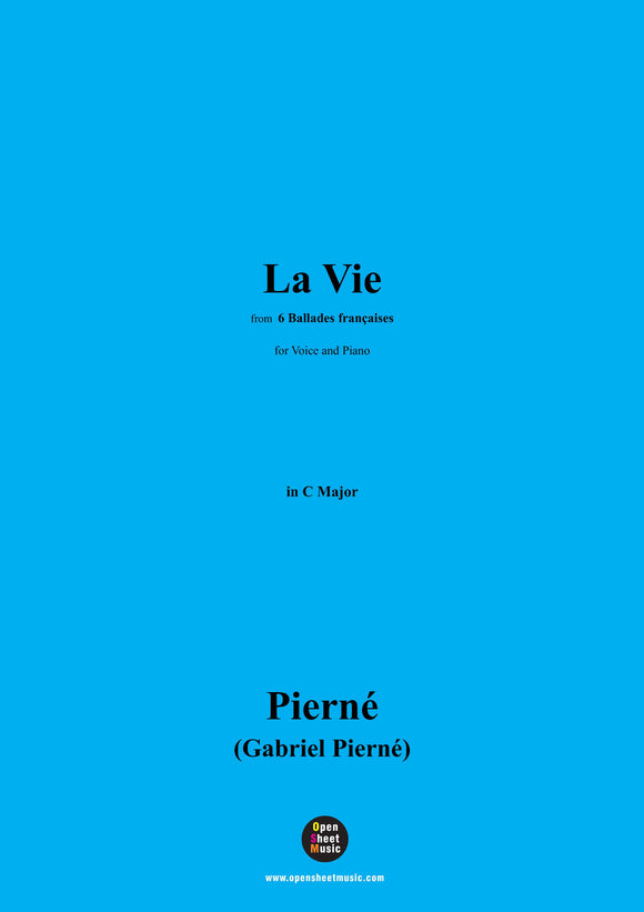 G. Pierné-La Vie