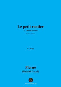 G. Pierné-Le petie rentier