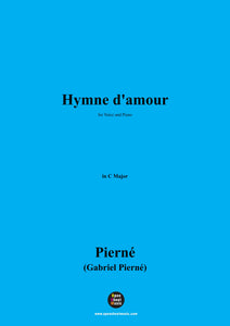 G. Pierné-Hymne d'amour