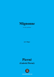 G. Pierné-Mignonne