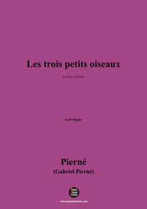 G. Pierné-Les trois petits oiseaux
