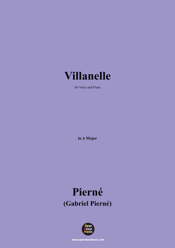 G. Pierné-Villanelle