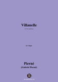 G. Pierné-Villanelle