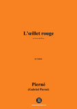 G. Pierné-L'œillet rouge