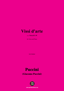 G. Puccini-Vissi d'arte(Act II)