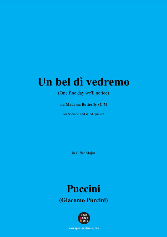 G. Puccini-Un bel dì vedremo