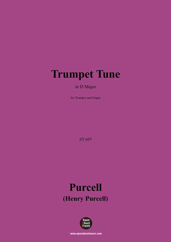 H. Purcell-Trumpet Tune,in D Major,ZT 697,for Trumpet and Organ