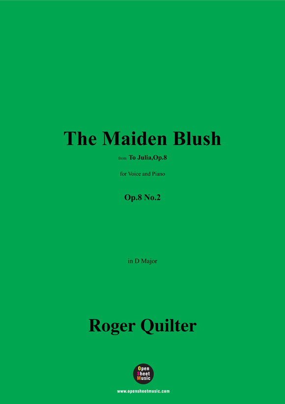Quilter-The Maiden Blush