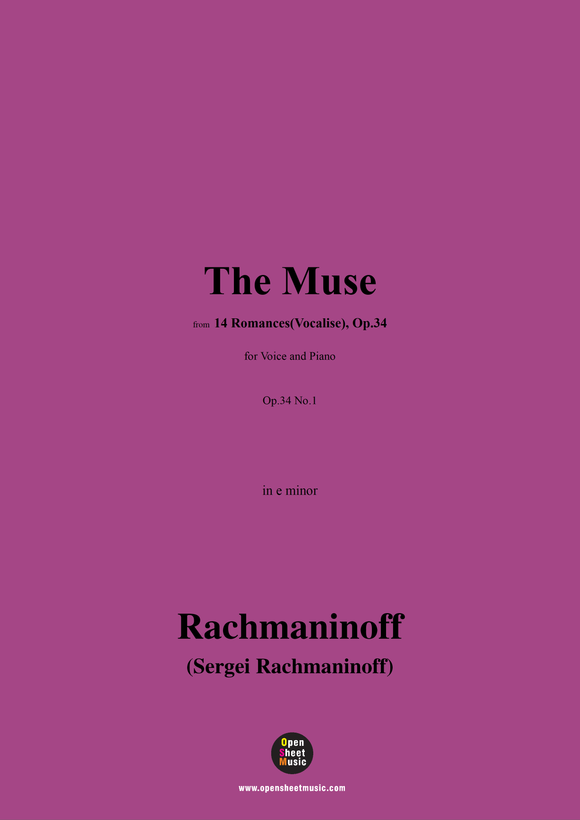 Rachmaninoff-The Muse