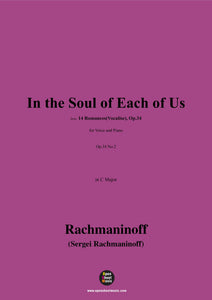 Rachmaninoff-In the Soul of Each of Us