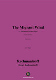 Rachmaninoff-The Migrant Wind
