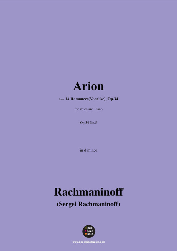 Rachmaninoff-Arion