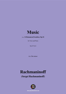Rachmaninoff-Music