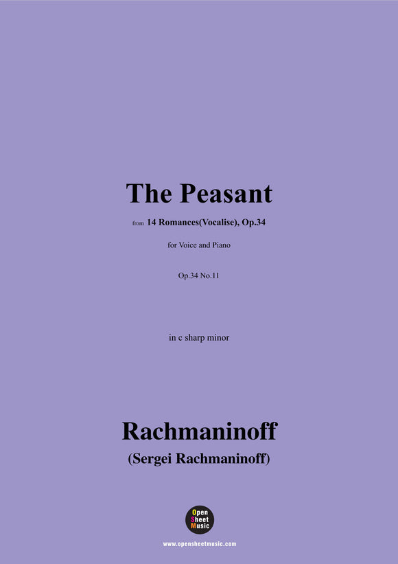 Rachmaninoff-The Peasant