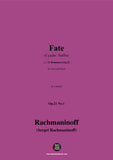 Rachmaninoff-Fate