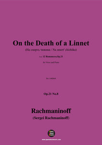 Rachmaninoff-On the Death of a Linnet