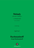 Rachmaninoff-Melody