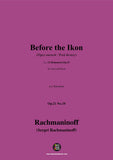 Rachmaninoff-Before the Ikon