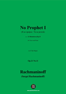 Rachmaninoff-No Prophet I