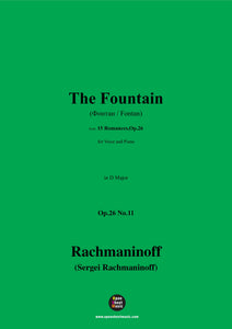 Rachmaninoff-The Fountain