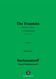 Rachmaninoff-The Fountain