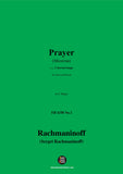 Rachmaninoff-Prayer