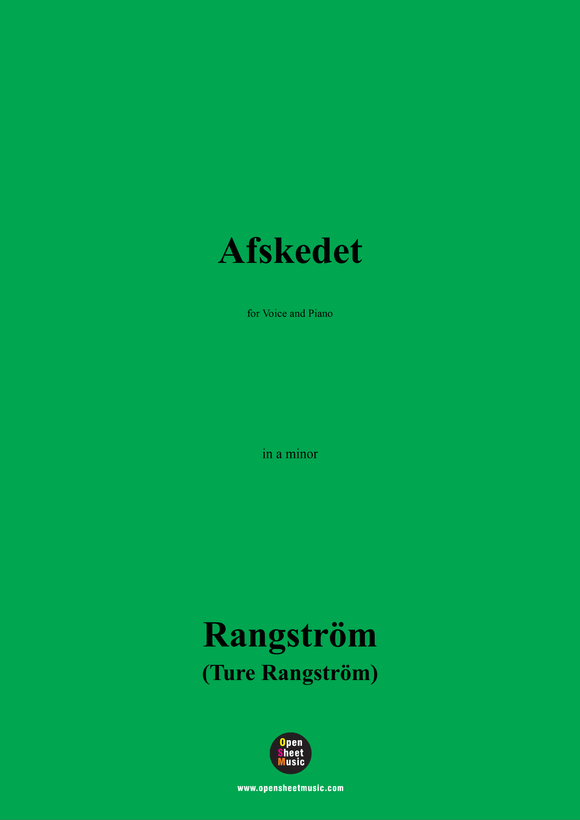 Rangström-Afskedet