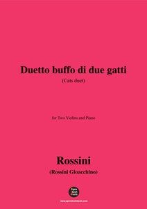 Rossini-Duetto buffo di due gatti(Cats Duet)