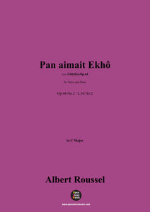 A. Roussel-Pan aimait Ekhô(1931)
