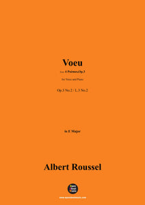 A. Roussel-Voeu,Op.3 No.2
