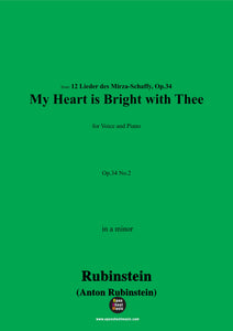 A. Rubinstein-Mein Herz schmückt sich mit Dir