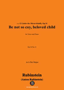 A. Rubinstein-Thu' nicht so spröde schönes Kind