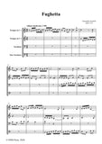 A. Scarlatti-Fughetta,for 2 Trumpets and 2 Trombones