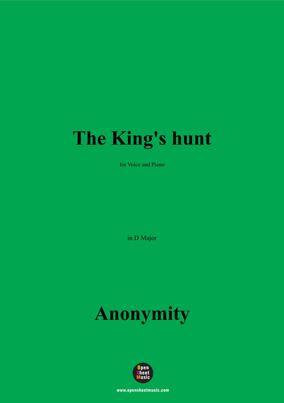 Anonymous-The King's hunt