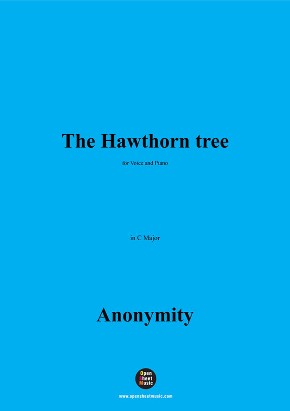 Anonymous-The Hawthorn tree