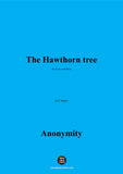 Anonymous-The Hawthorn tree