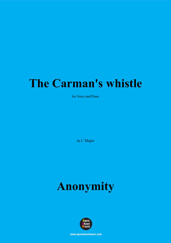 Anonymous-The Carman's whistle