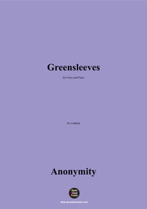 Anonymous-Greensleeves