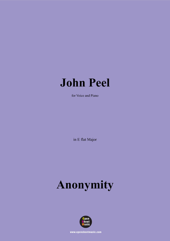 Anonymous-John Peel