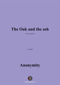 Anonymous-The Oak and the ash