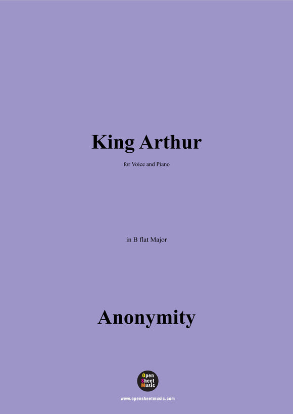 Anonymous-King Arthur