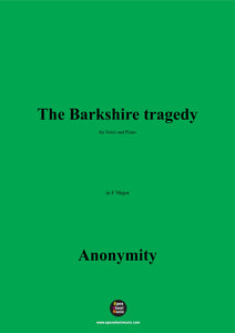 Anonymous-The Barkshire tragedy