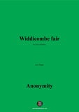 Anonymous-Widdicombe fair