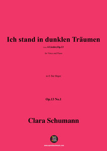 Clara Schumann-Ich stand in dunklen Träumen