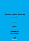 Schumann-Im wunderschonen Monat Mai,Op.48 No.1