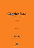 A. F. Servais-Caprice No.1,Op.11 No.1