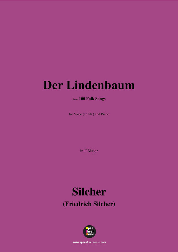 Silcher-Der Lindenbaum(Am Brunnen vor dem Thore)