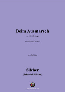 Silcher-Beim Ausmarsch(Brüder,Brüder,wir ziehen in den Krieg)