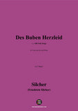 Silcher-Des Buben Herzleid(Da steh I hier oben)