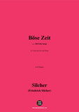 Silcher-Böse Zeit(Die Schwälble ziehet fort)